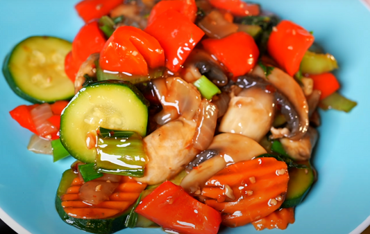 Veggie Stir Fry with Chili Garlic Sauce